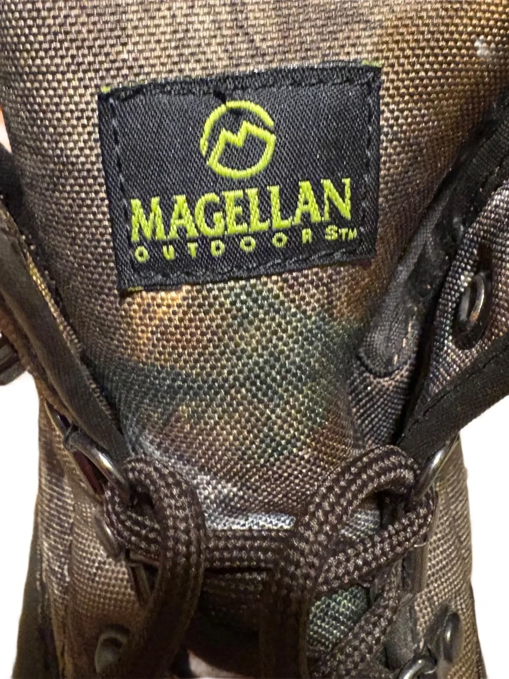 Magellan Outdoors Kids Brown and Black Camo Duck Boots - Youth 2